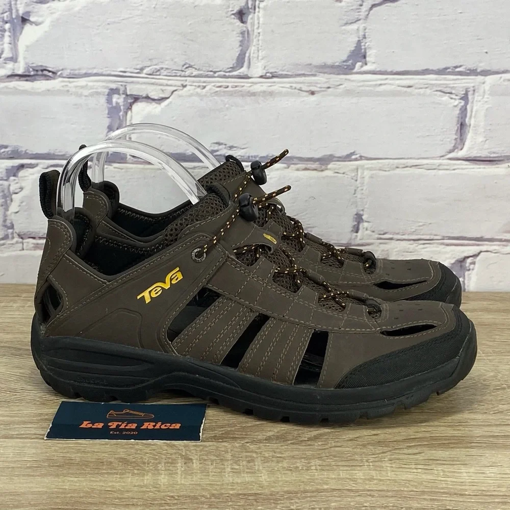 Teva Kitling Brown Fisherman Outdoor Sport Sandals - Picture 1 of 8